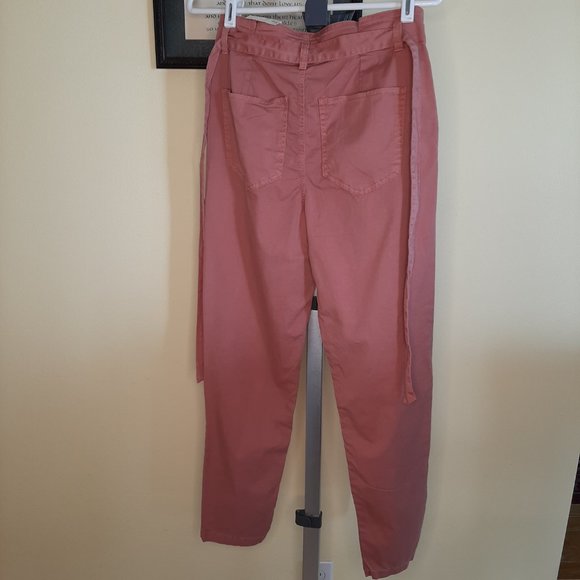 NWT!!! So Rose Super Cute Paper Bag High Waist Pants - Picture 4 of 12